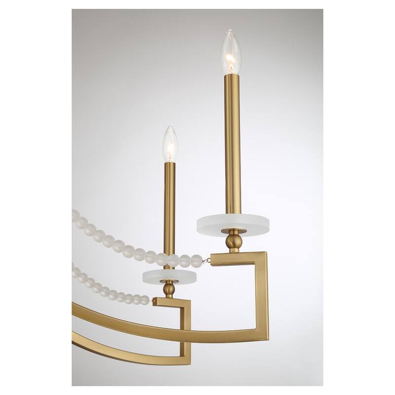 Savoy House 1-8805-9 Helen 9 Light 50" Wide Taper Candle Style
