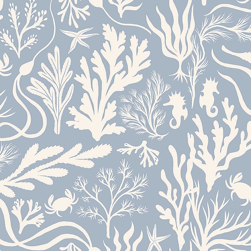 Wallpaper Bluebell For Home Size One Roll Coverage  56 Sqft