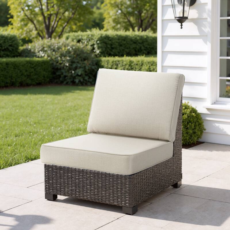 Outdoor 4.7" Thick Sunbrella Cushion Set with Back and Seat Cushions