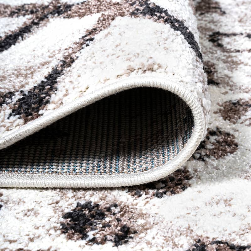 JONATHAN Y Amanar Moroccan Diamond Area Rug