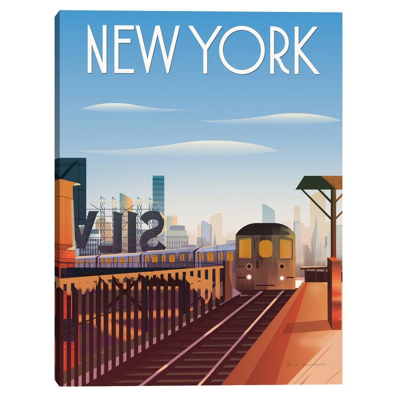 New York Canvas Art Print