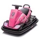 preview thumbnail 1 of 78, 360° Rotating Electric Bumper Car for Kids with Lights, Dual Motors & Sounds Pink