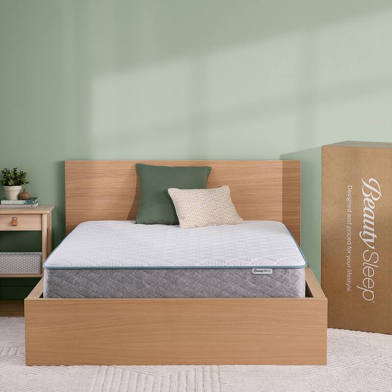Beauty Sleep Slumber Time 10" Hybrid Medium Firm Mattress in a Box
