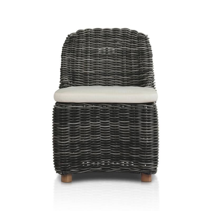 Lessik Outdoor Dining Chair-Natural Teak-FSC