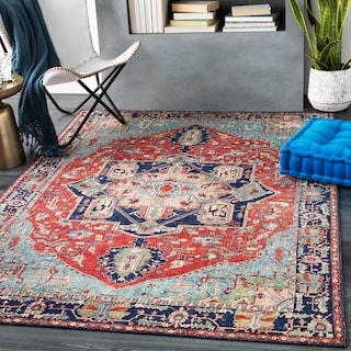 Livabliss Tiersen Vintage Persian Medallion Area Rug