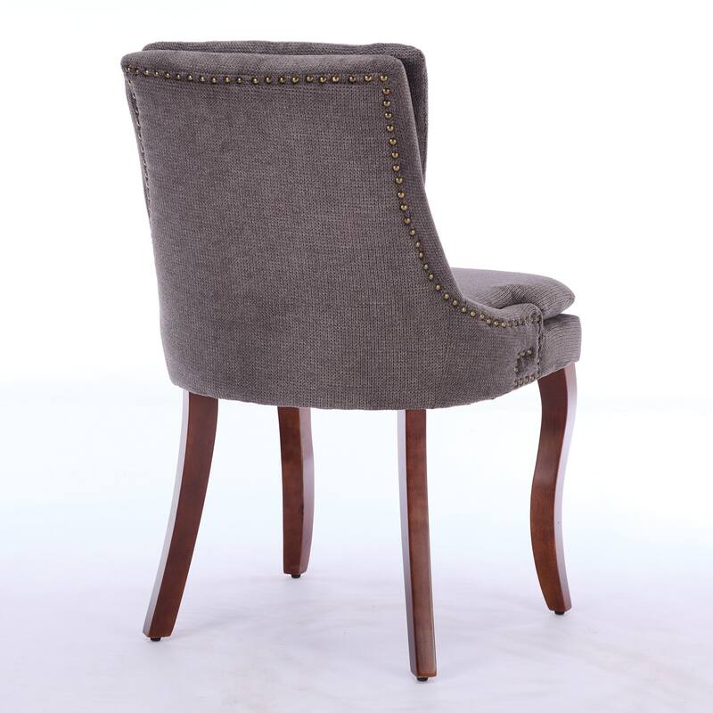 Modern Double-layer Dining Chairs Set of 2