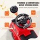 preview thumbnail 5 of 8, Ride On Toy Car for Toddlers, Ages 1-3, with Music & Storage Features - 20.67 x 8.85 x 14.57 in