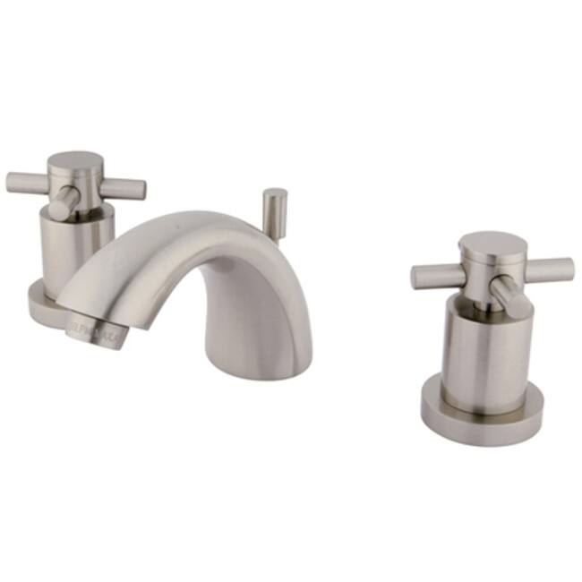 Kingston Brass Concord Mini-Widespread Bathroom Faucet with Pop-Up