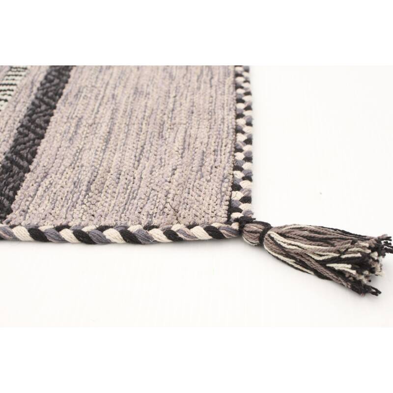 ECARPETGALLERY Arizona Flat-weave Wool Kilim Area Rug