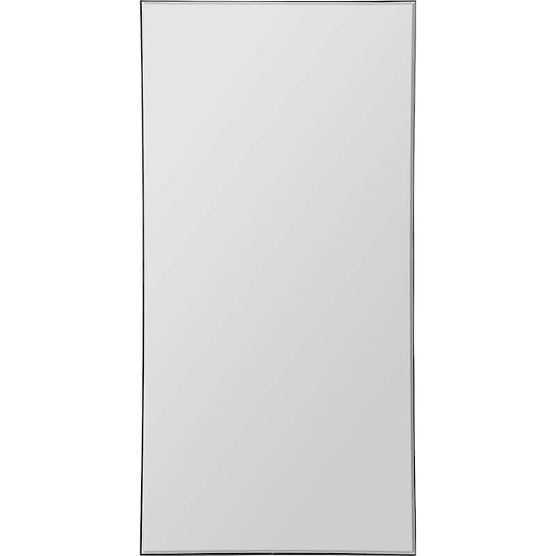 Renwil Trilo 60" Tall Rectangle Full Length Mirror, Black