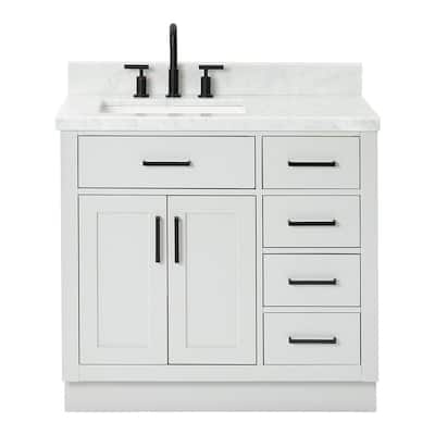Ariel T037SLCWRVO Hepburn 37" Free Standing Single Basin Vanity Set