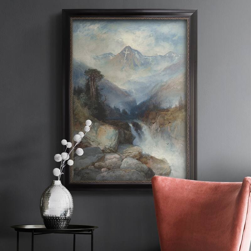 Mountain of the Holy Cross Premium Framed Canvas- Ready to Hang