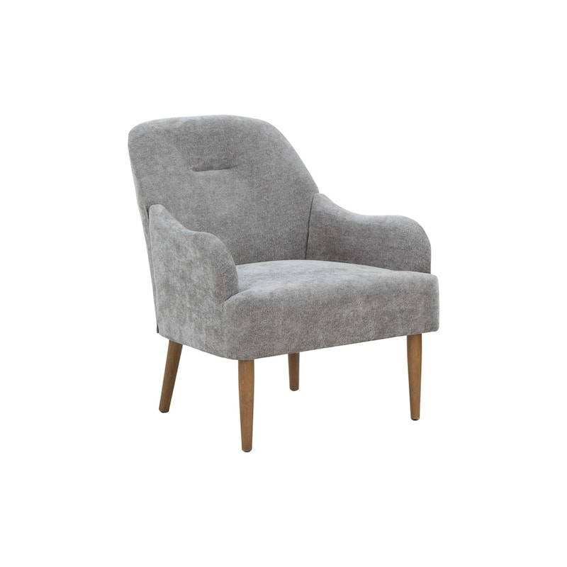 Accent Chair with Wood Legs