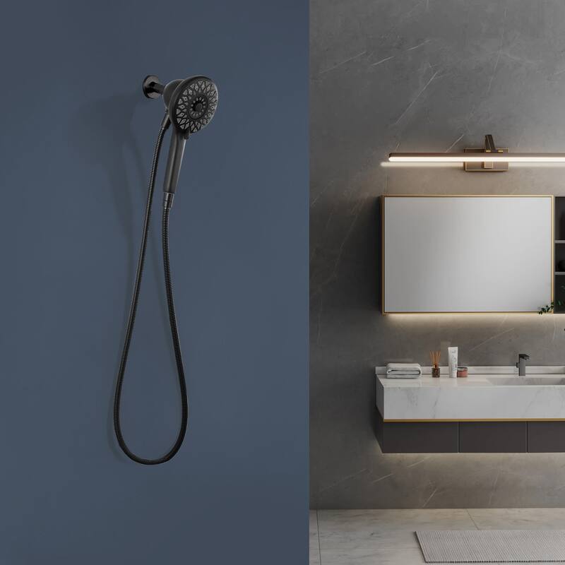 Topcraft ABS High Pressure Handheld Showerhead with 6 Spray Modes