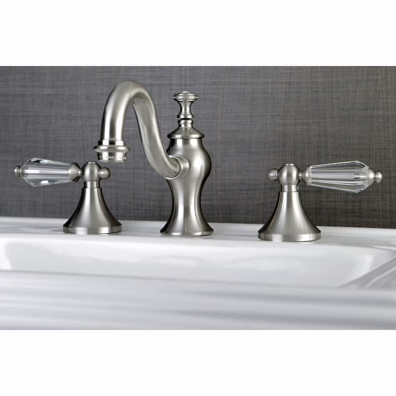 Kingston Brass Wilshire Widespread Bathroom Faucet - Includes Metal