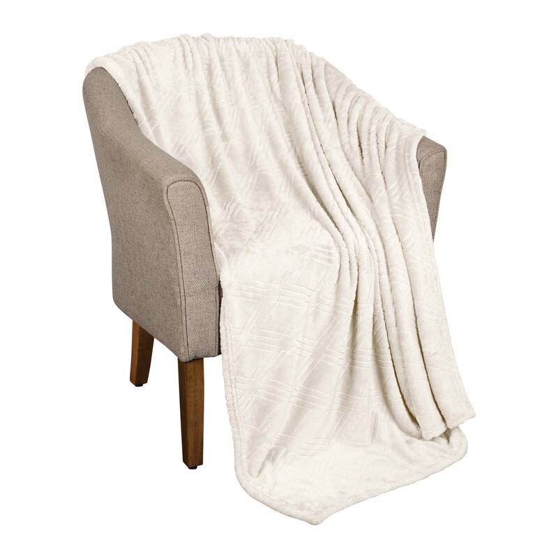 Superior Atka Diamond Soft Fluffy Fleece Blanket