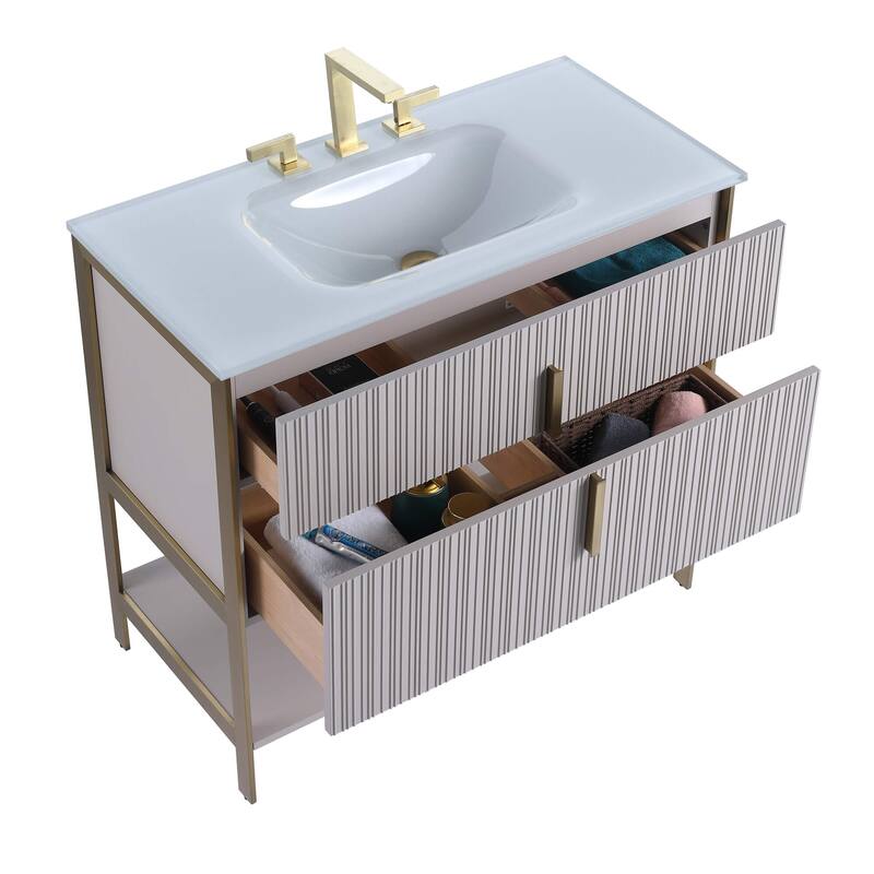 Fine Fixtures Serenity Modern bathroom vanity
