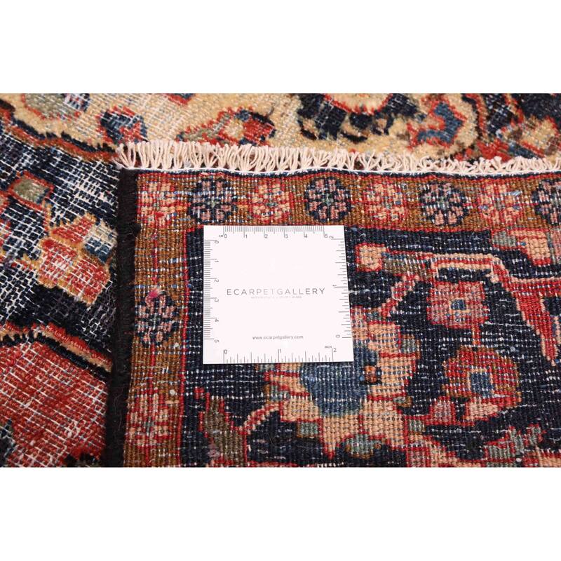 ECARPETGALLERY Hand-knotted Antalya Vintage Dark Copper Wool Rug - 4'2 x 6'7