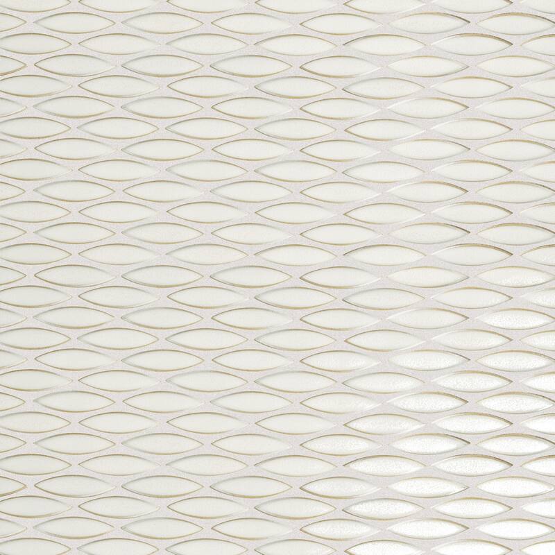 Merola Tile Pescado Honed Snowcap White 12" x 12-1/2" Porcelain Floor and Wall Tile