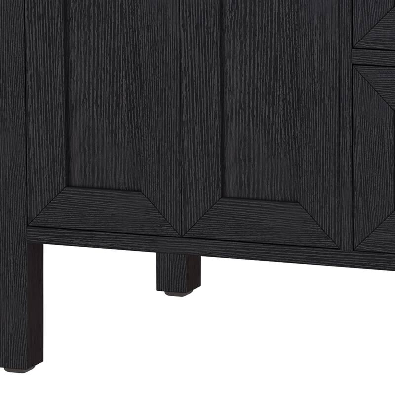 Moasis 47" Double Bathroom Vanity with Sink Set