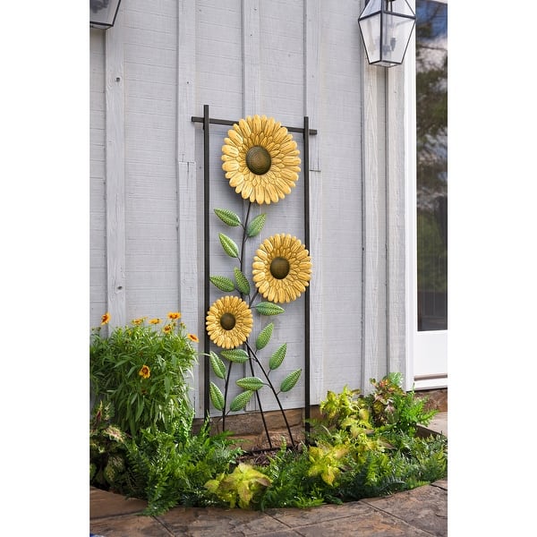 Sunflower Garden Metal Trellis Bed Bath & Beyond 35692772