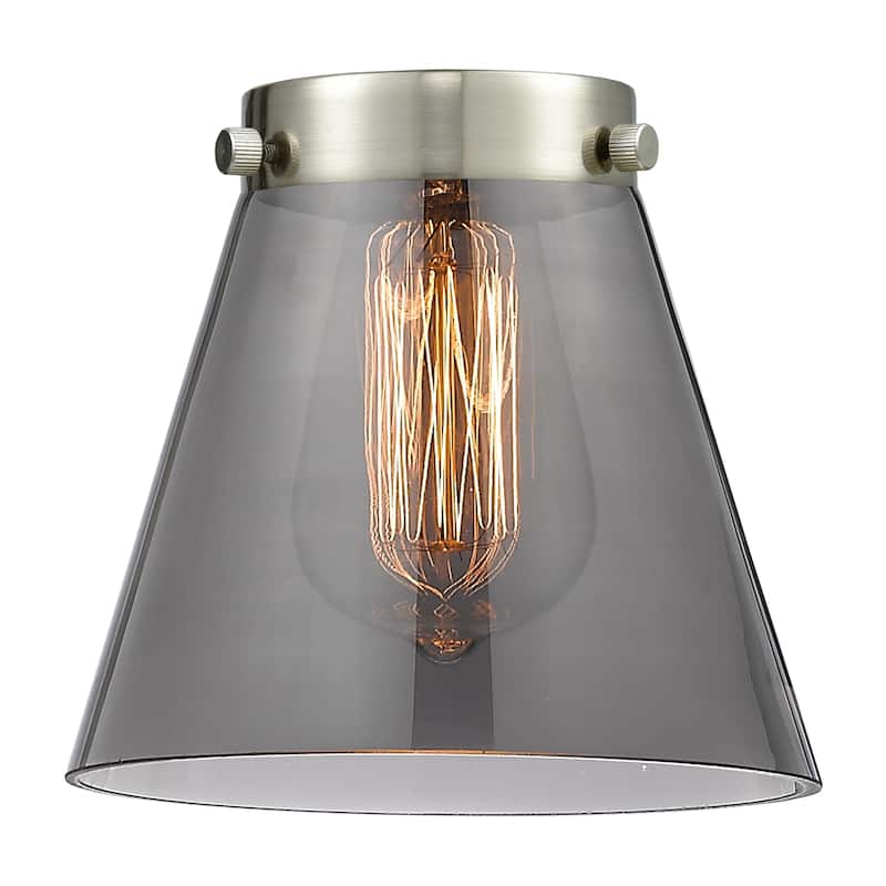 Innovations Lighting Edison Cone - 1 Light 7" Semi-Flush Mount