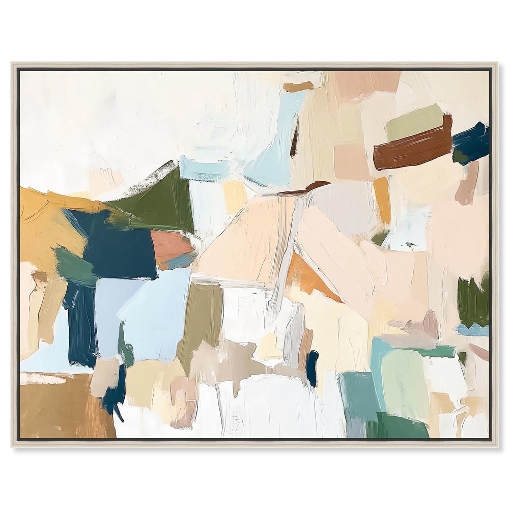 Pastel Mixture Canvas by Art Remedy