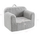 preview thumbnail 22 of 20, Kids Armchair Toddler Couch Baby Sofa Chair with Sherpa Fabric