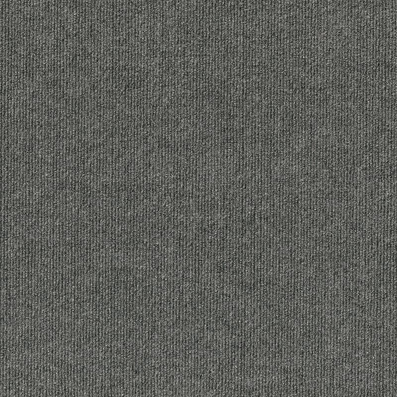 Foss Floors Cord Extreme 18"x18" Peel and Stick Indoor/Outdoor Carpet Tiles 10/box - Smoke - 18" x 18"