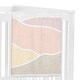 preview thumbnail 3 of 4, Boho Desert Sun Girl Baby Monthly Milestone Blanket - Blush Pink Mauve Gold Taupe Bohemian Watercolor Mountains Southwest Nature