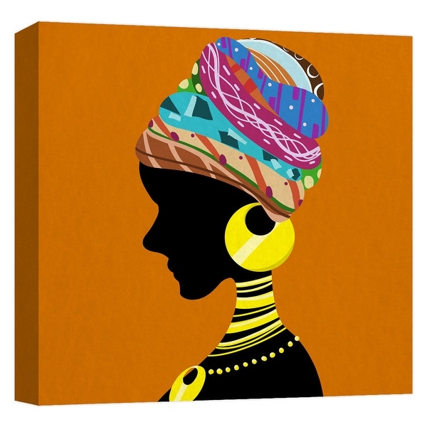 PTM Images 9-124777 PTM Canvas Collection 12" x 12" - "Culture" Giclee Women Art Print on Canvas
