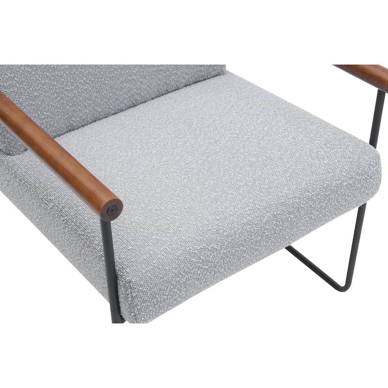 Mid-Century Modern Accent Chairs ,Modern Accent Chair,Chair with Soft Waist Cushion,Ergonomic Lounge Chairs