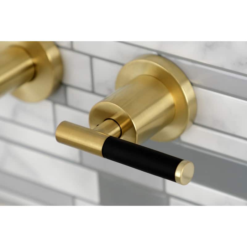 Kaiser Two-Handle Wall Mount Tub Faucet
