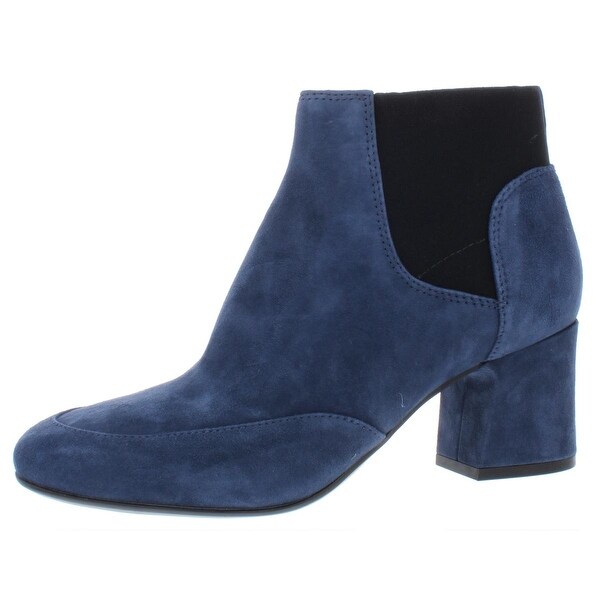 blue bootie boots