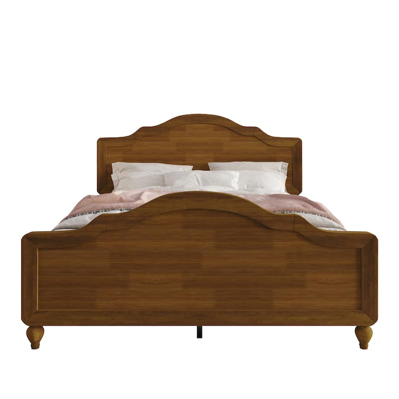 Clayfell Hinton Wood Panel Bed