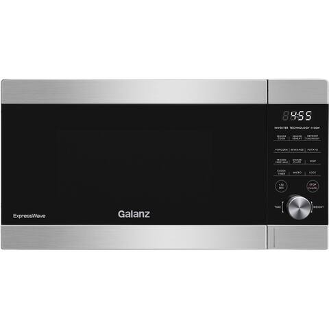 Galanz 1.3-Cu. Ft. ExpressWave Counter-top Microwave, Stainless Steel