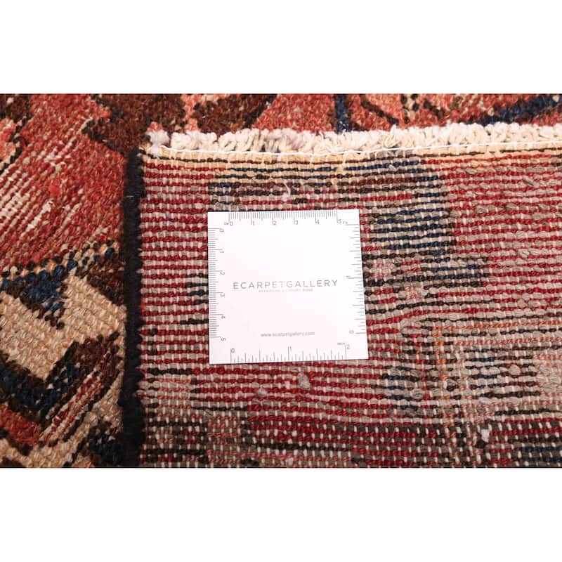 ECARPETGALLERY Hand-knotted Antalya Vintage Red Wool Rug - 4'5 x 6'2