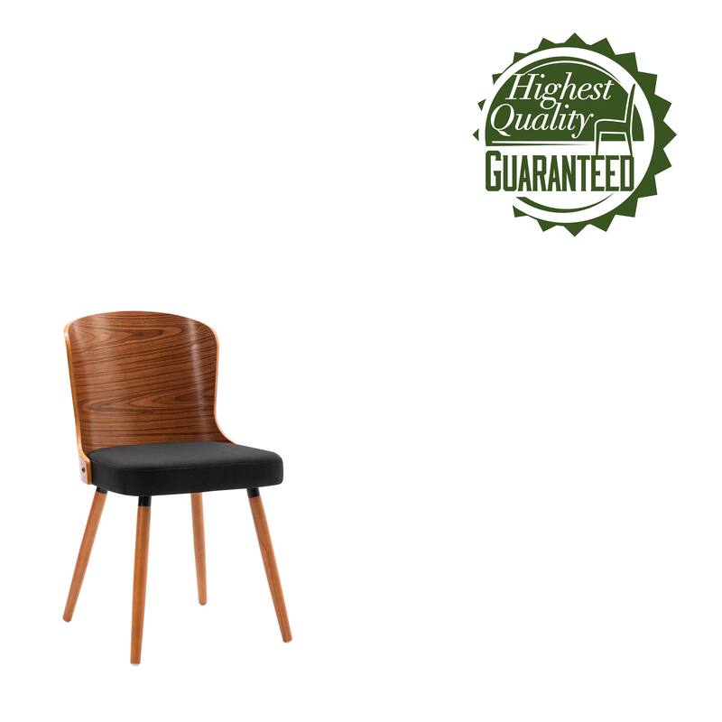 Porthos Home Karr Armless Dining Chairs Set of 2, Beech Wood Back & Legs