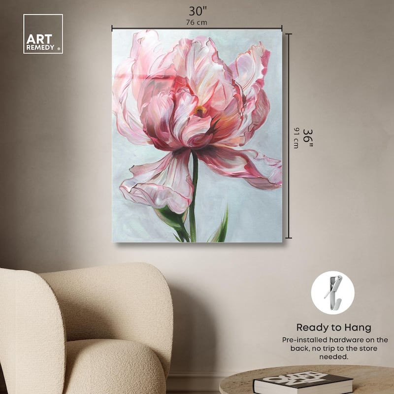Magical Flower I Acrylic by Art Remedy, Ready to Hang