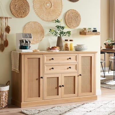 58'' Buffet Cabinet - 15.86"D x 42"W x 34"H