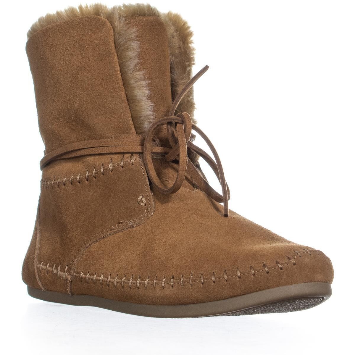 toms zahara suede convertible moccasin bootie