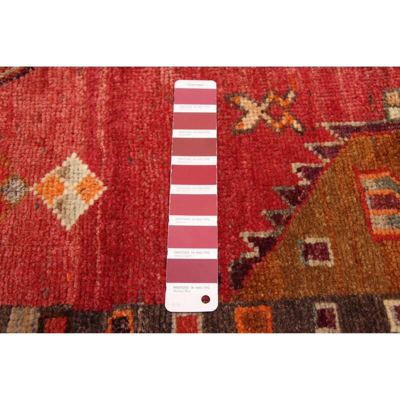ECARPETGALLERY Hand-knotted Konya Anatolian Red Wool Rug - 5'1 x 9'5
