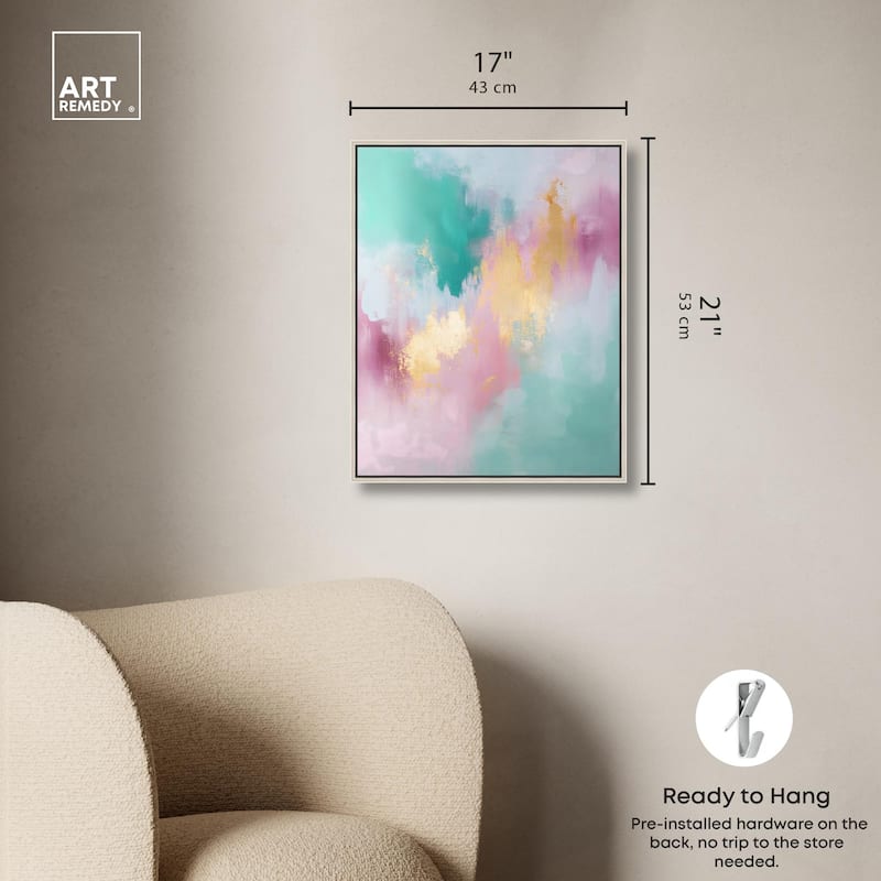 Pastel Dreams Mist Canvas by Art Remedy