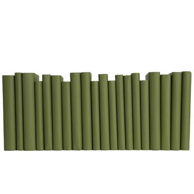 Books Green Decorative Accessories: Fir Wrapped Color By The Foot