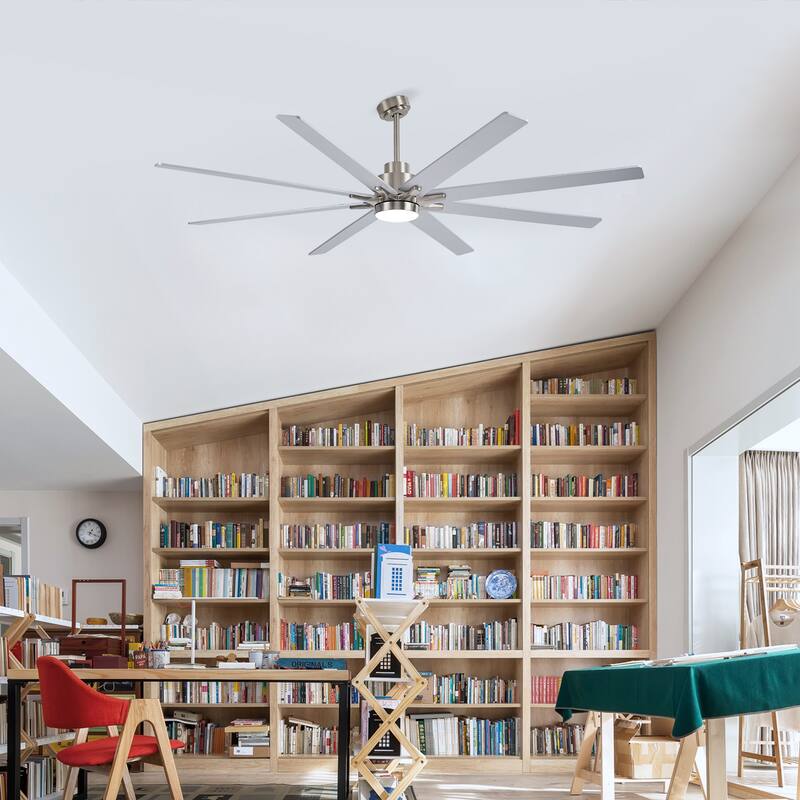 Ceiling Fan with LED Light Remote