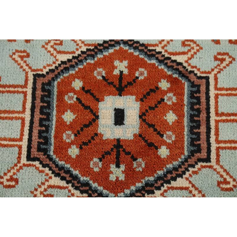 Khotan Indian Accent Rug Hand-Knotted Wool Carpet - 2'11"x 5'1"