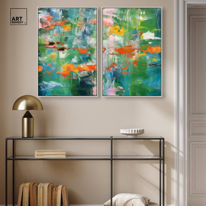 Jungle Serenade Canvas Set of 2 by Art Remedy