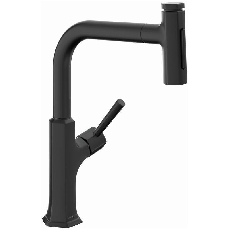 Hansgrohe Locarno Select 1.75 GPM Pull Out Kitchen Faucet HighArc - Steel Optic