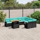 Option Black-Table+2x corner+5x middle