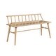 preview thumbnail 20 of 20, Middlebrook Solid Wood Low-Back Spindle Entry Bench